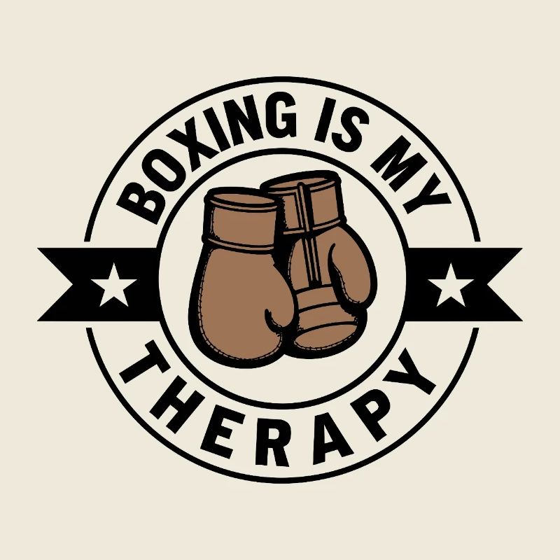 La boxe est ma déclaration sportive Therapy Boxen