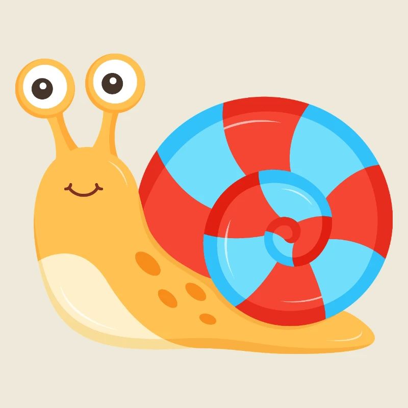 Drôle de bébé escargot