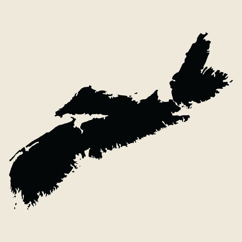 Karte von Nova Scotia