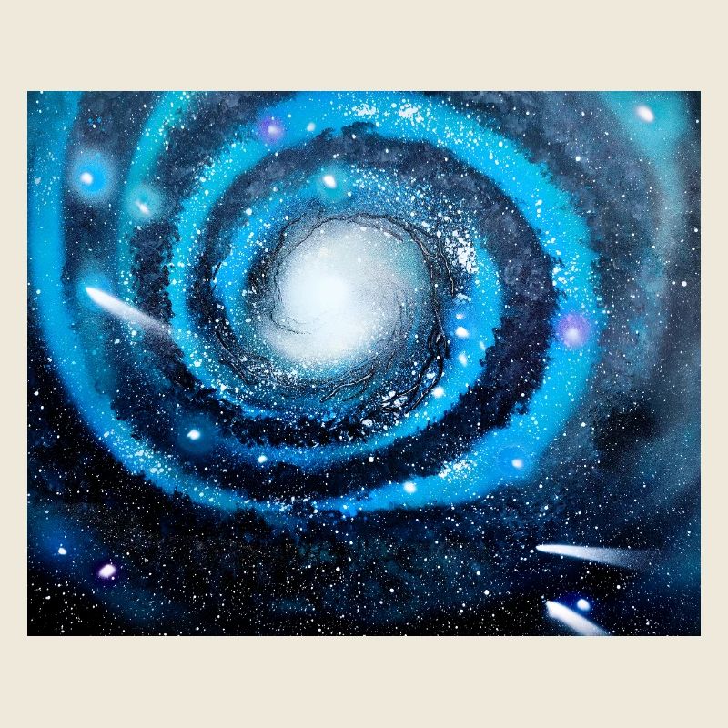 Blaue Galaxie