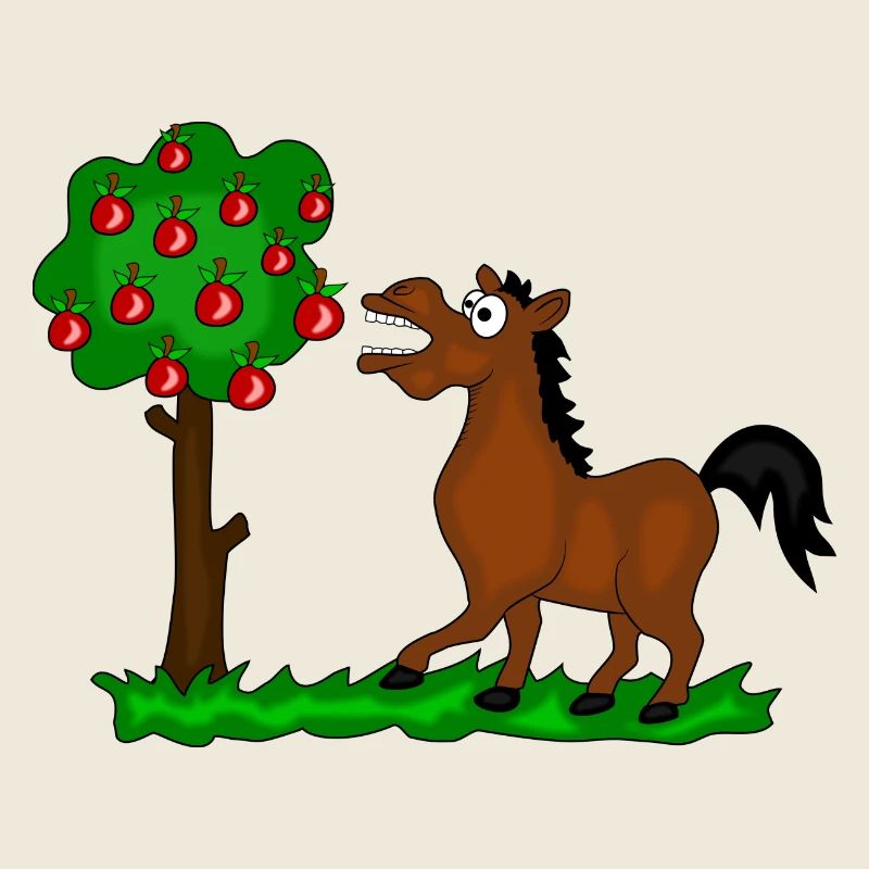 pferd baum