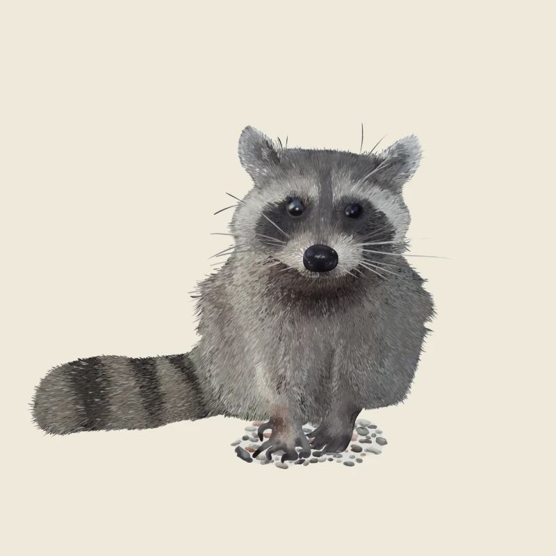 Waschbär