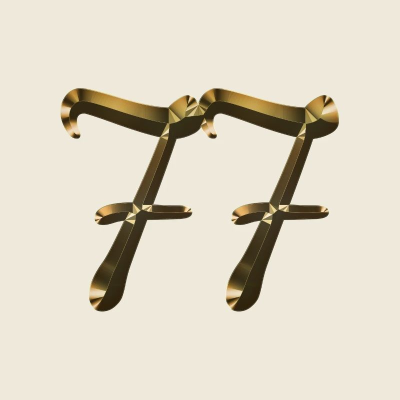 77 ans 77 ans d'or 77e anniversaire cadeau