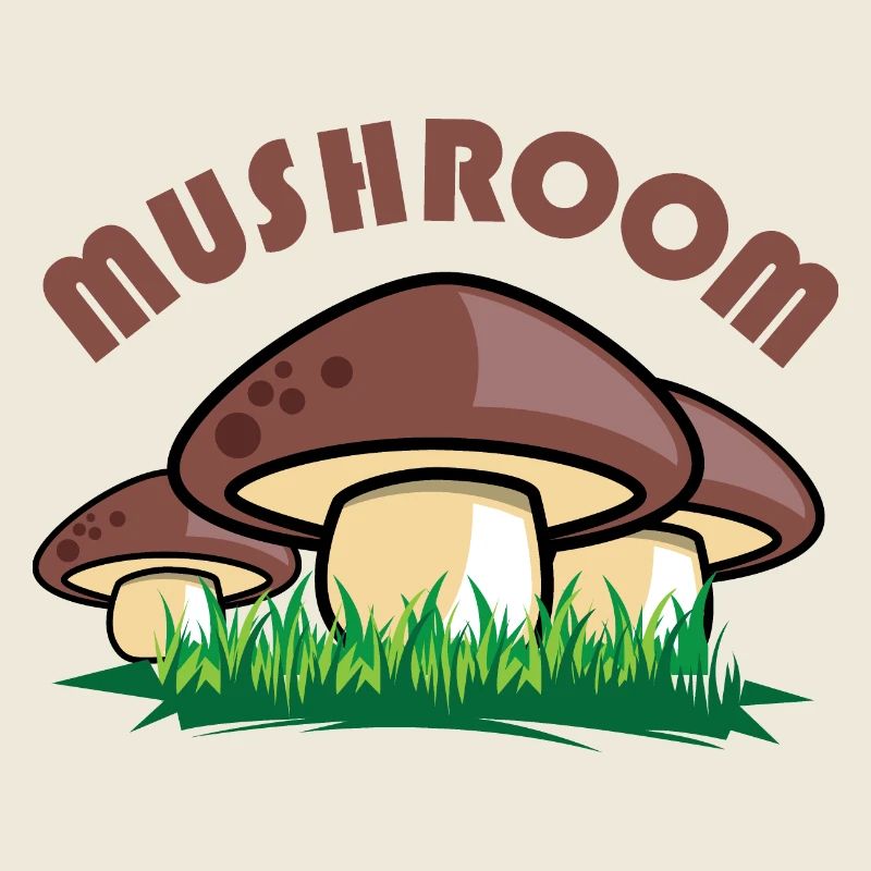 mushroom Pilze Pilz Comic Symbol Wiese Wald Grafik