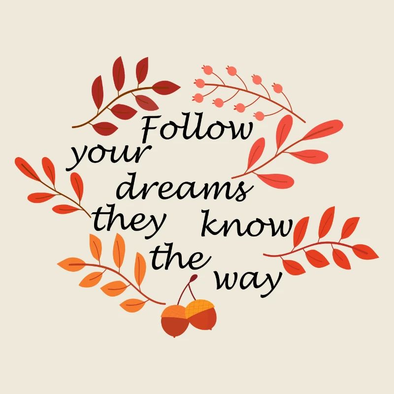 Herbstlaub und Eicheln Muster