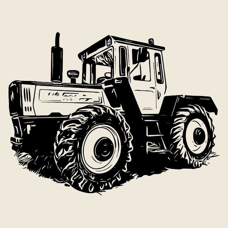 Traktorpower Silhouette