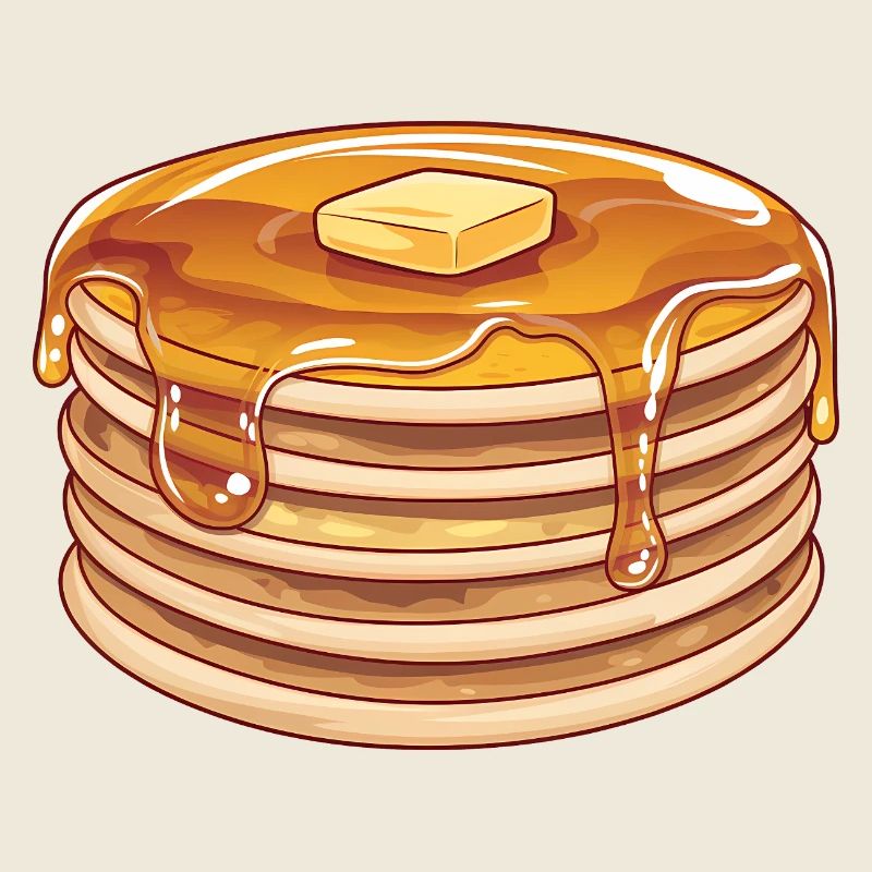 Sweet Classic Pancake Stack