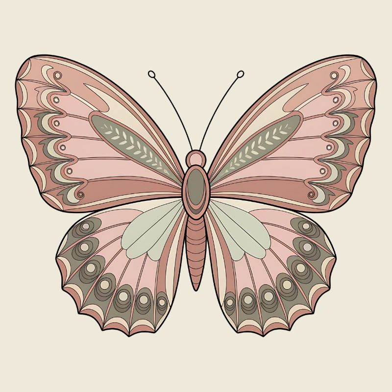 Boho Schmetterling