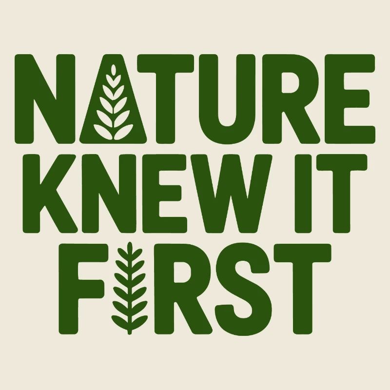 Naturopath Nature Knew It First Professional 
