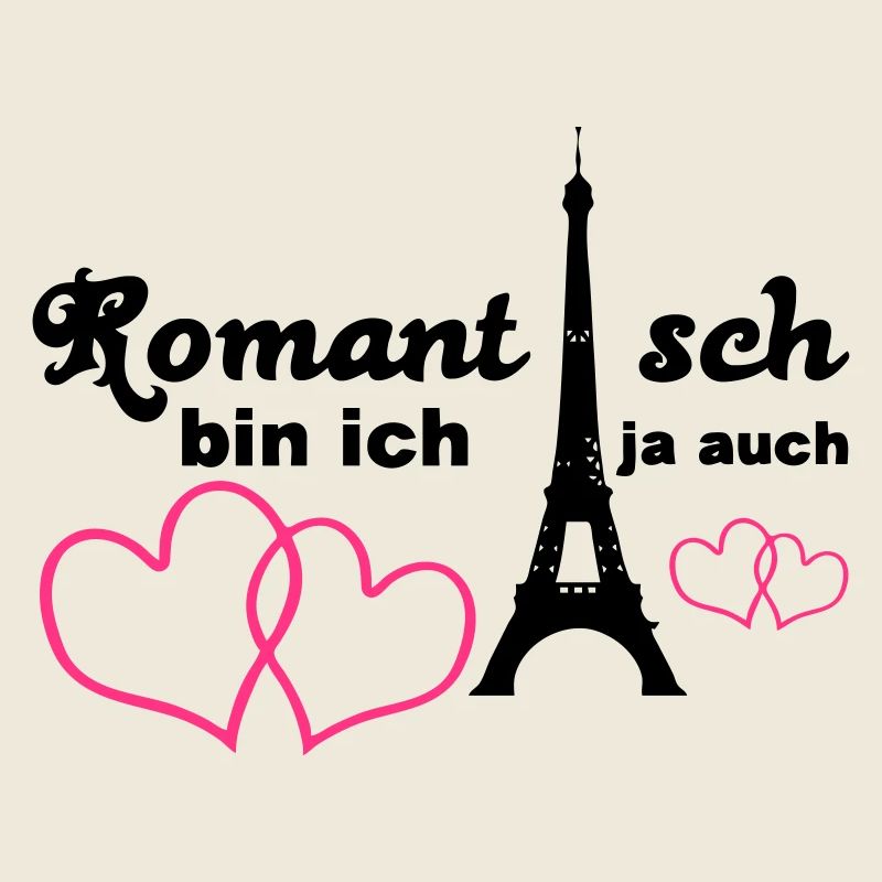 Romantisch Liebe Herz Paris Paar Spruch Geschenk