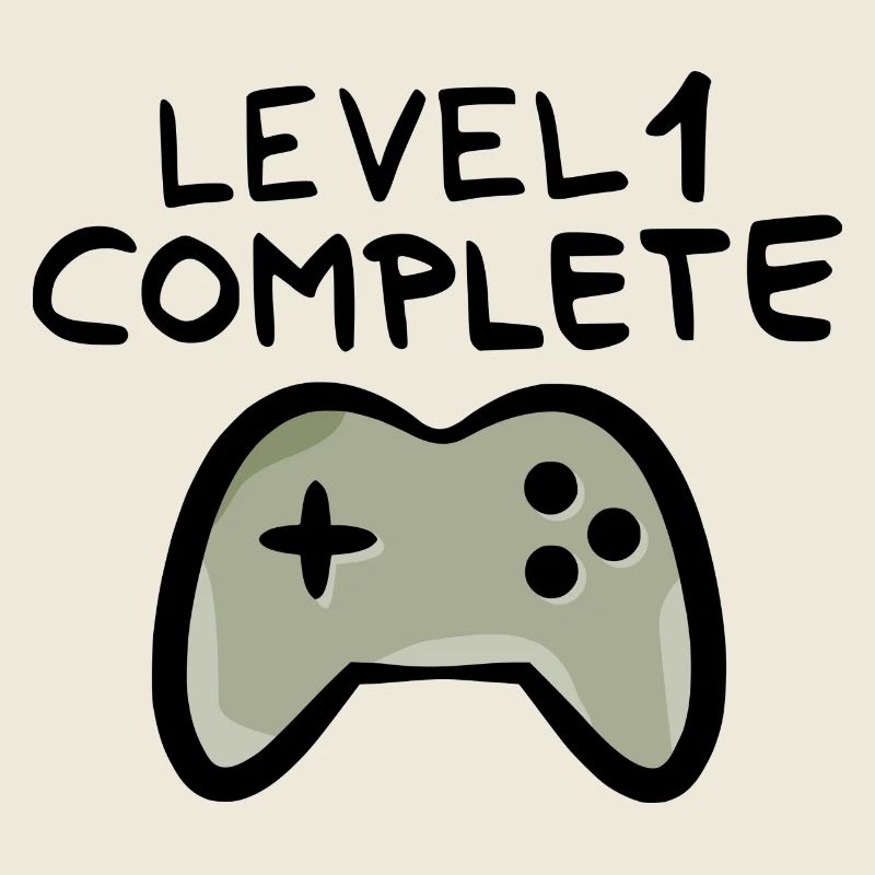 Niveau 1 complet 1 console de jeu anniversaire