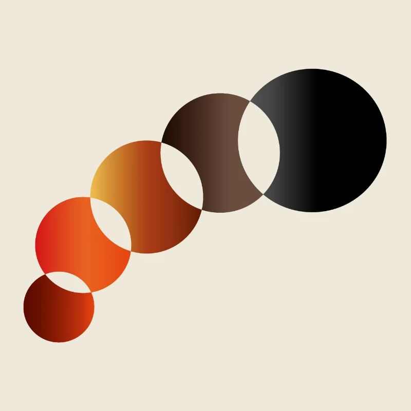 Abstract - circles of different sizes