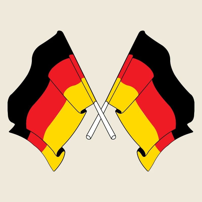 Two flags Germany