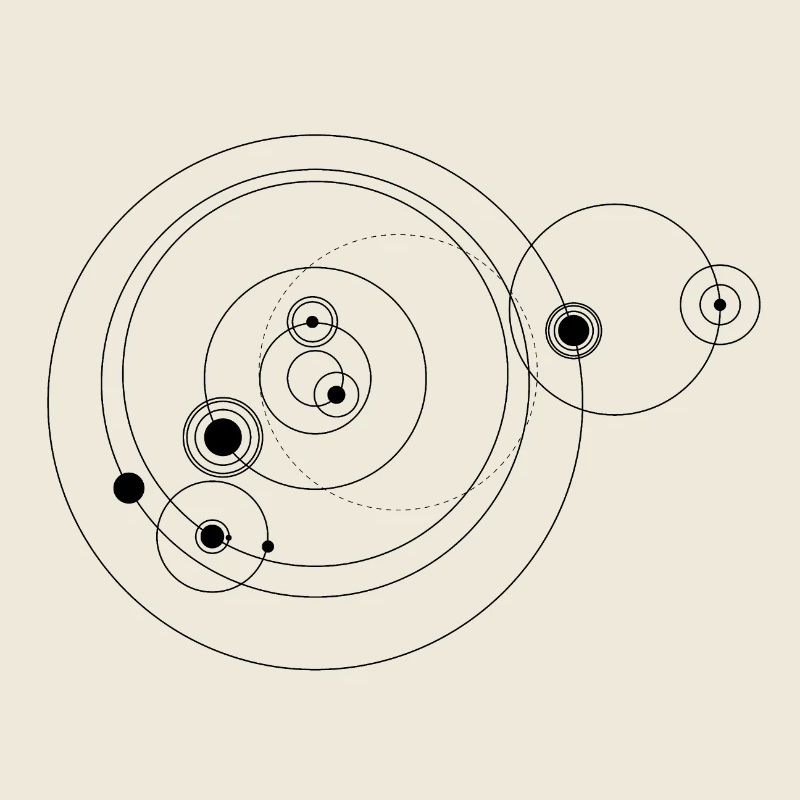 Solar system only (black)