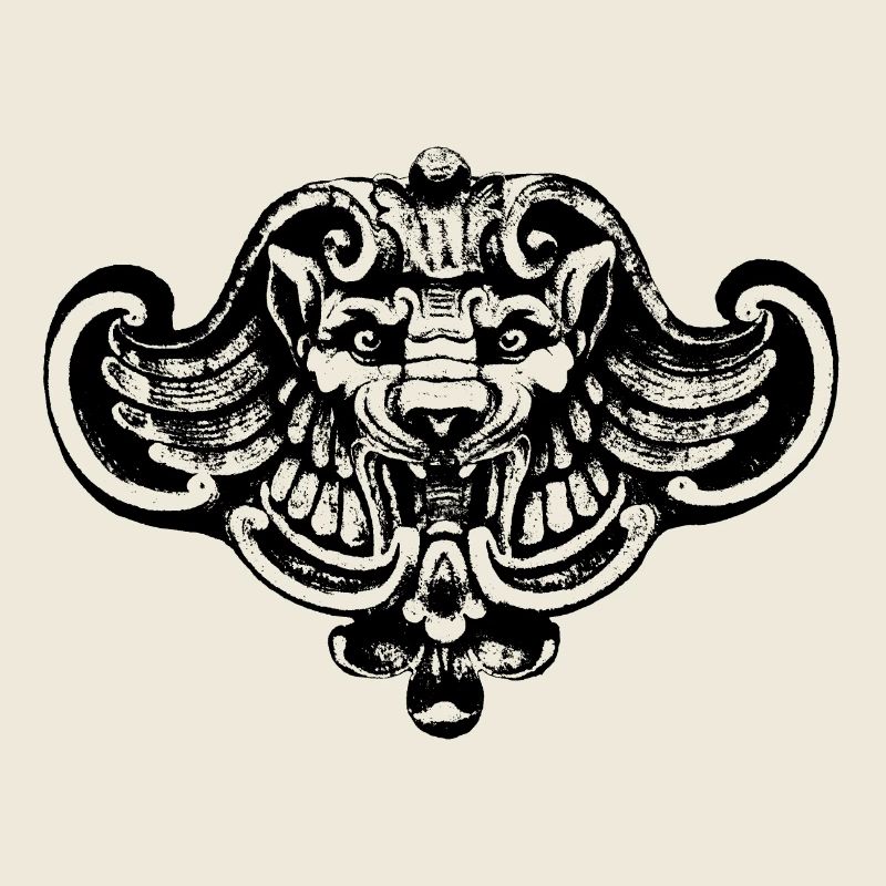 Geflügelter Löwe oder Wolf / Chimäre