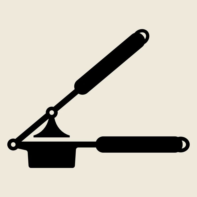 Knoblauch Presse oder Spätzle Presse