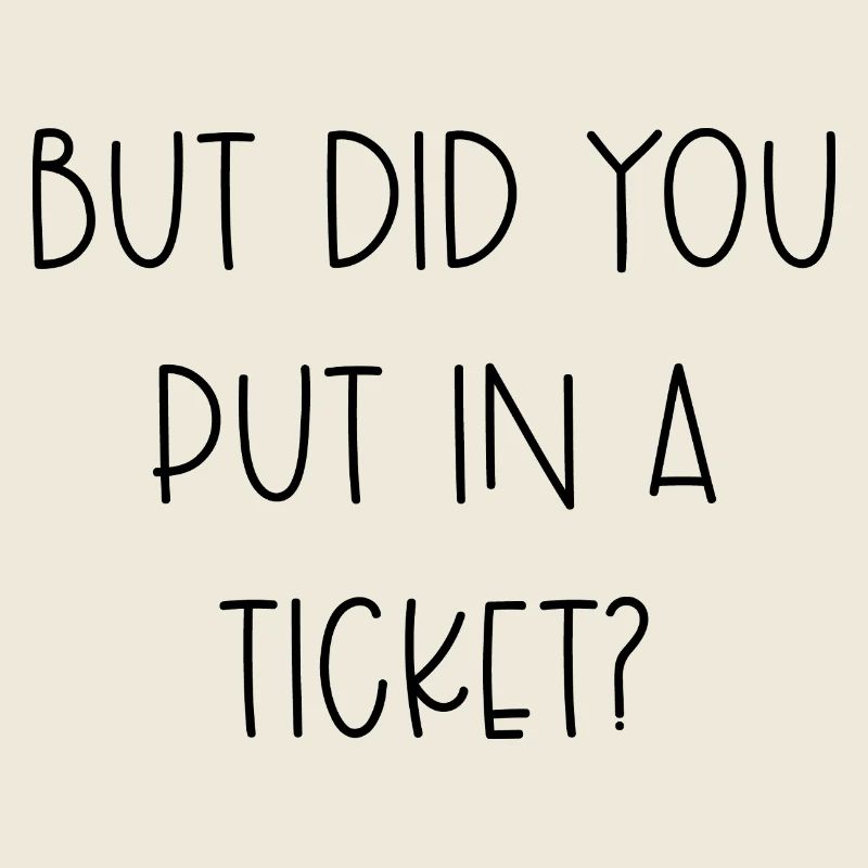 Funny IT Support Tech Help Desk Ticket Gift