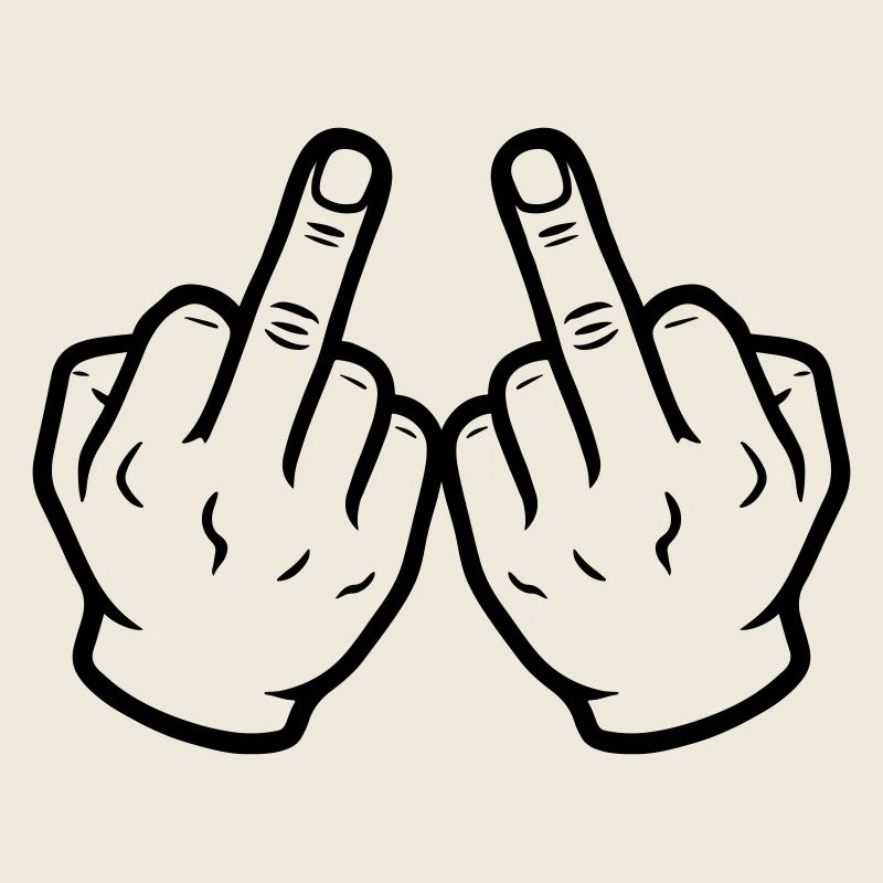 Hand Middle Finger Naughty