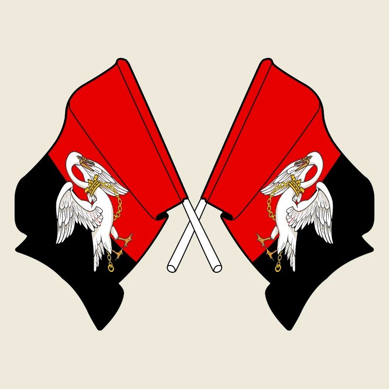 Buckinghamshire Crossed Flags