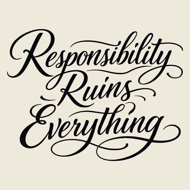 Sarcasm Responsibility Ruins Everything Funny Men