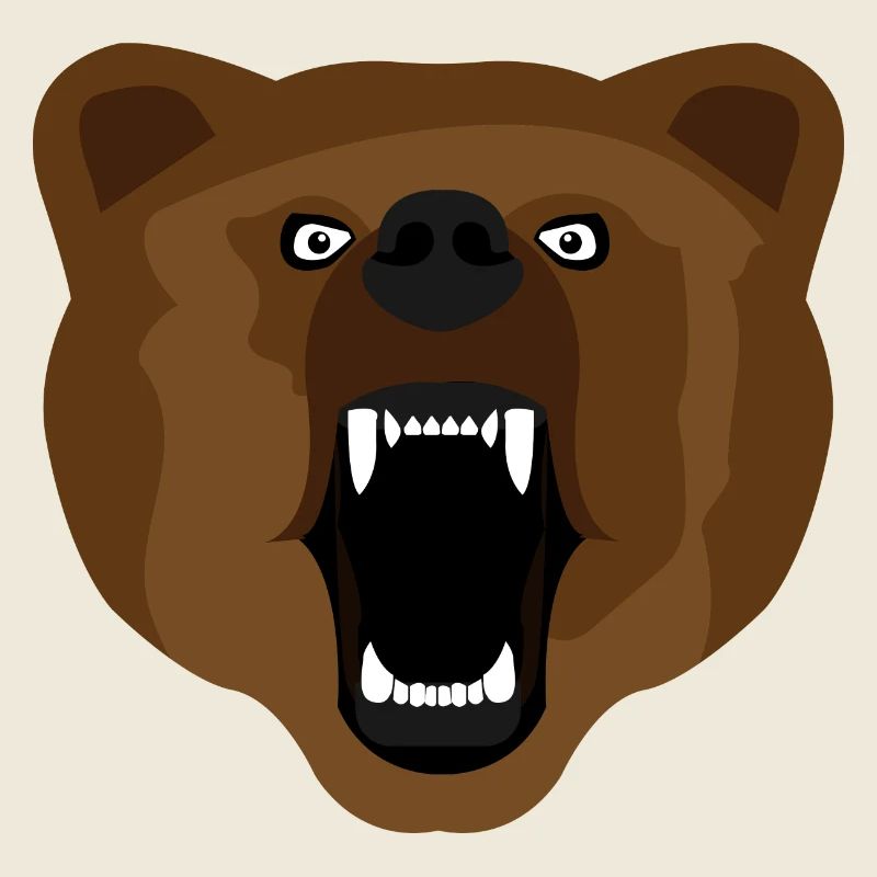 Bär / Bear / Медвед / agressiv