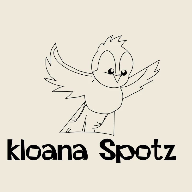 kloana Spotz-kleiner Spatz,Österreichische Dialekt