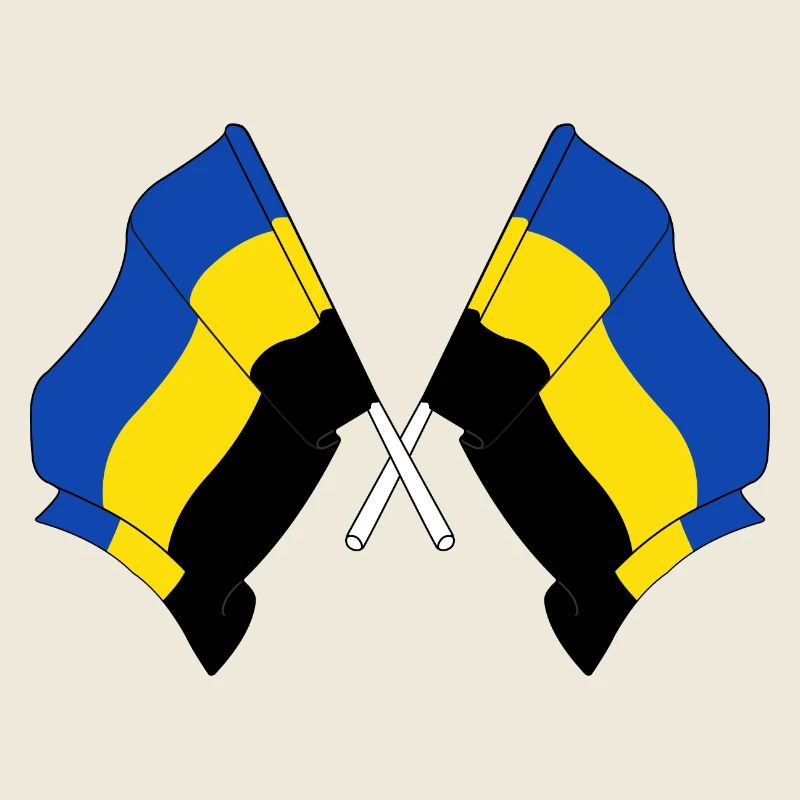 Deux drapeaux de la province de Gueldre