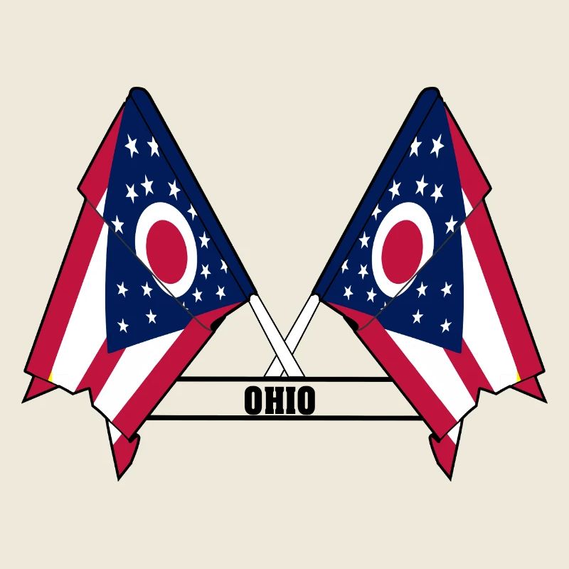 wee flags text OHIO