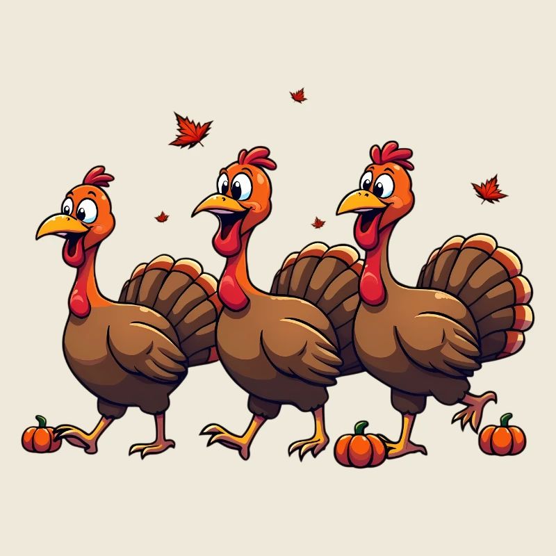 Bébé dinde de Thanksgiving