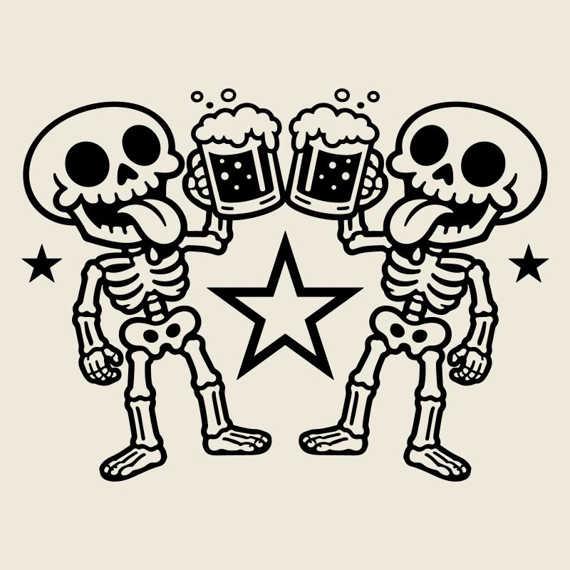 Skelett Bier Prost