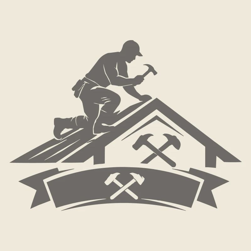 Dachdecker Dachbauer Logo