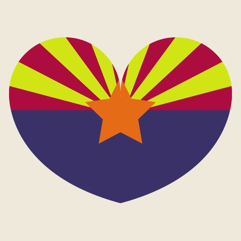 Drapeau du cœur de l’Arizona