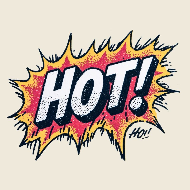 Hot Comic Explosions Design