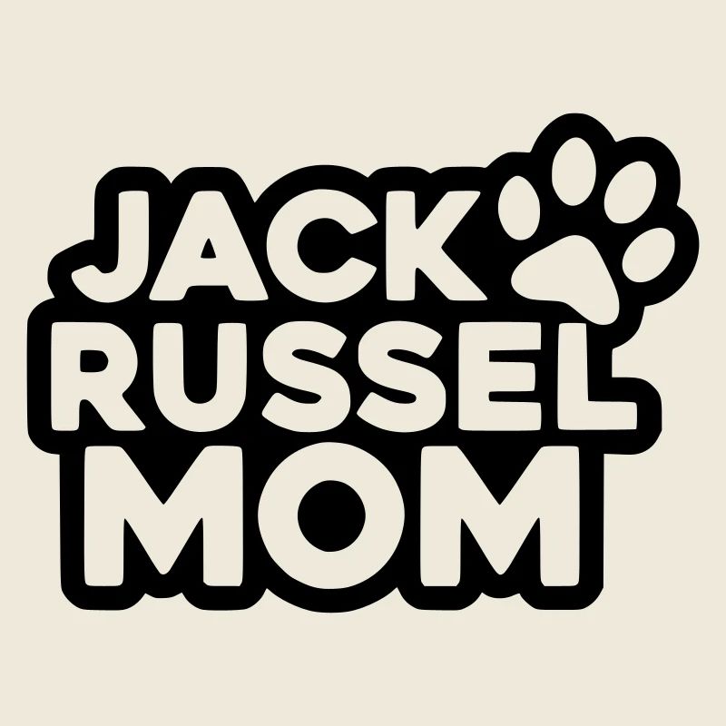 Jack Russel Mom - Couleur de design variable