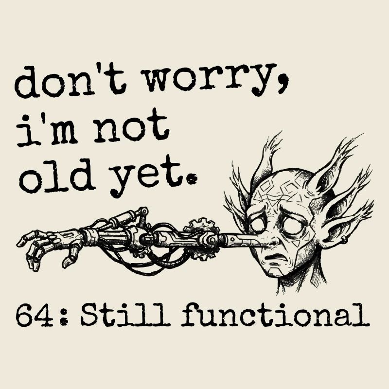 64. Geburtstag - 64. Geburtstag Humor-Geschenk
