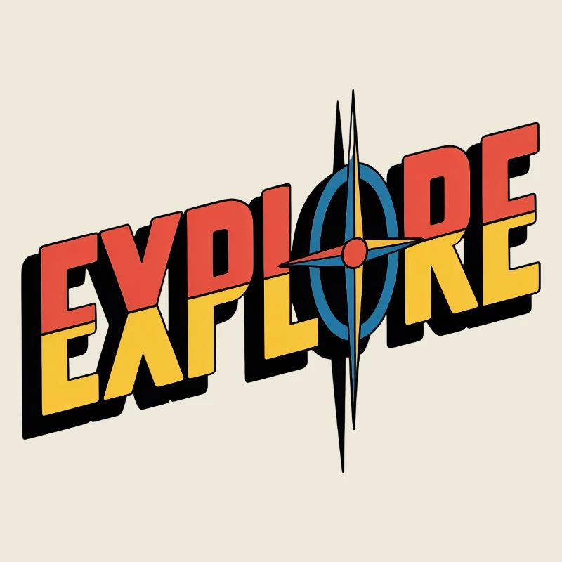 EXPLORE Kompass – Abenteuer Logo