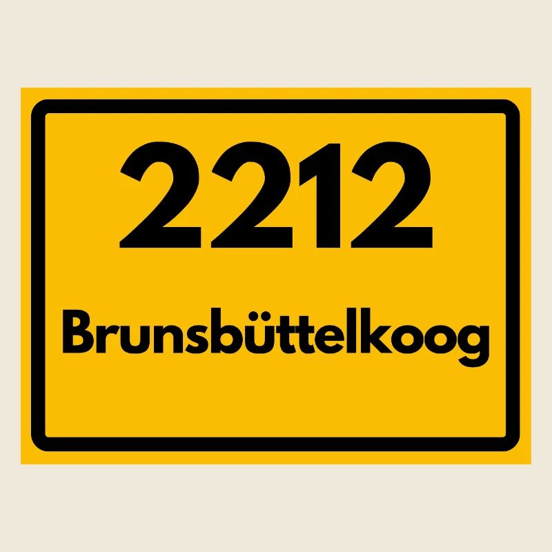 ALTE POSTLEITZAHL 2212 BRUNSBÜTTELKOOG