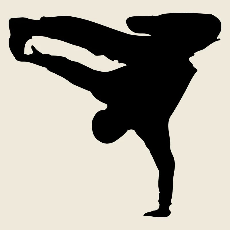 Breakdancer Silhouette