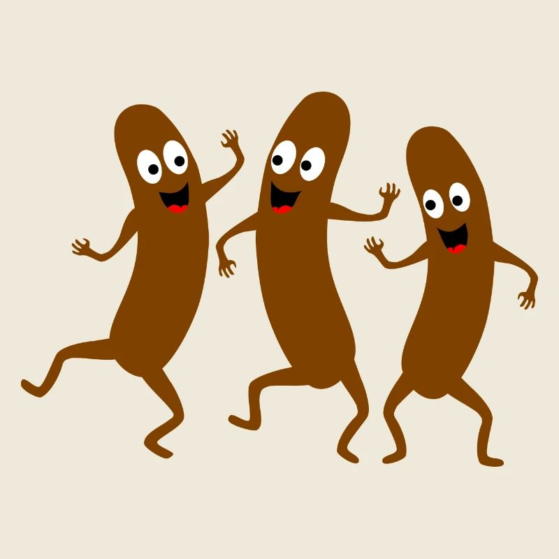 Humorous dancing sausages
