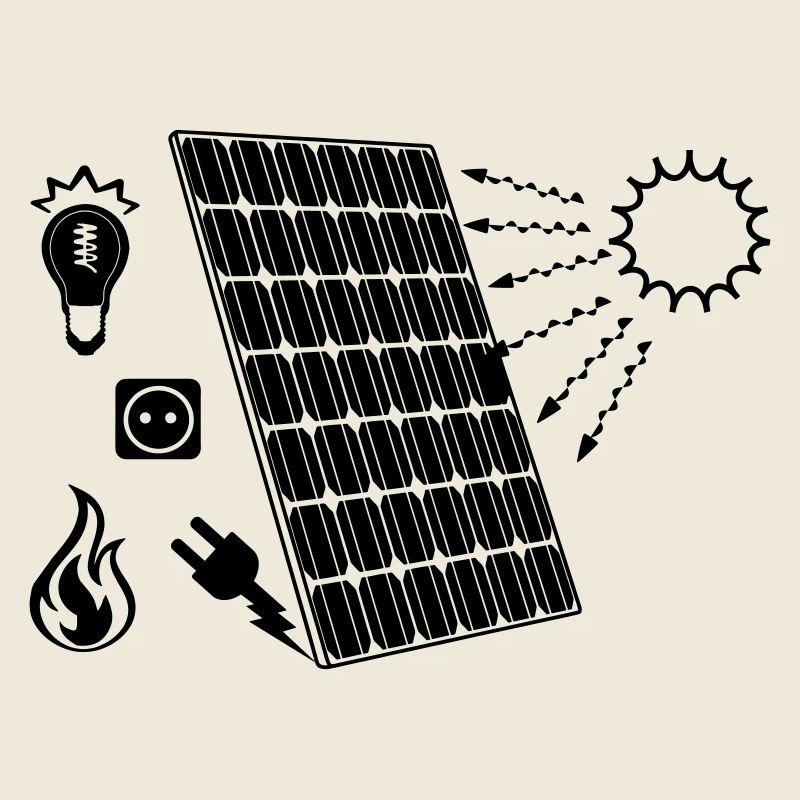 Solarpanel mit Solarenergie