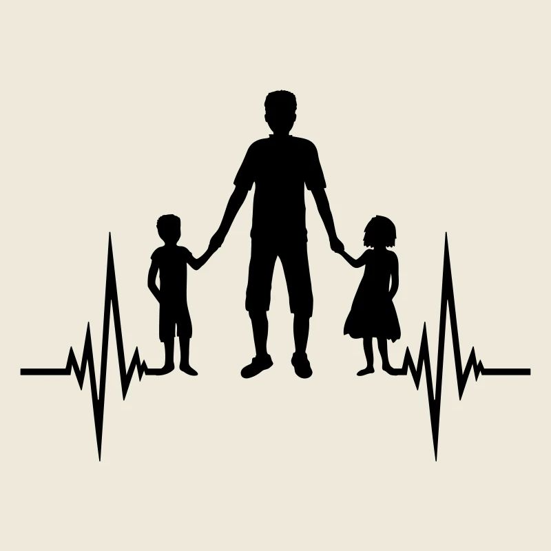 Mädchen Junge Papa Puls