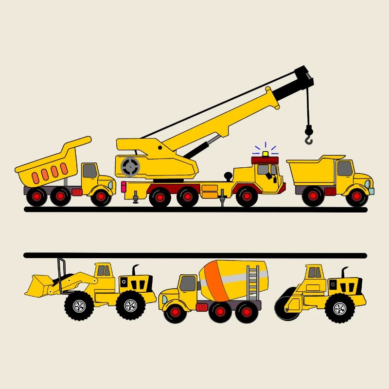 Arbeitswagen mit Typenschild