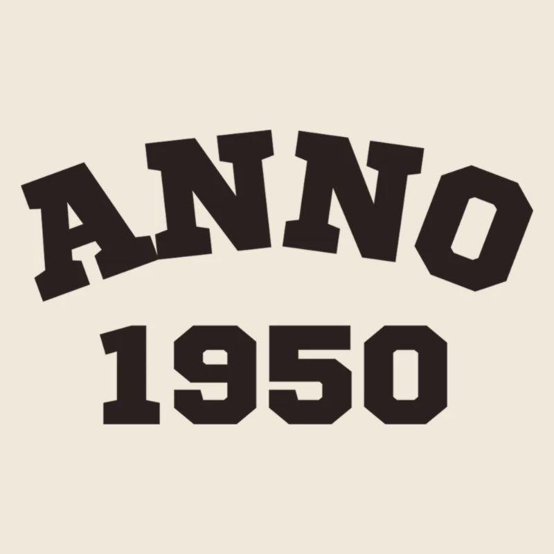 Anno 1950 Anniversaire Année de naissance