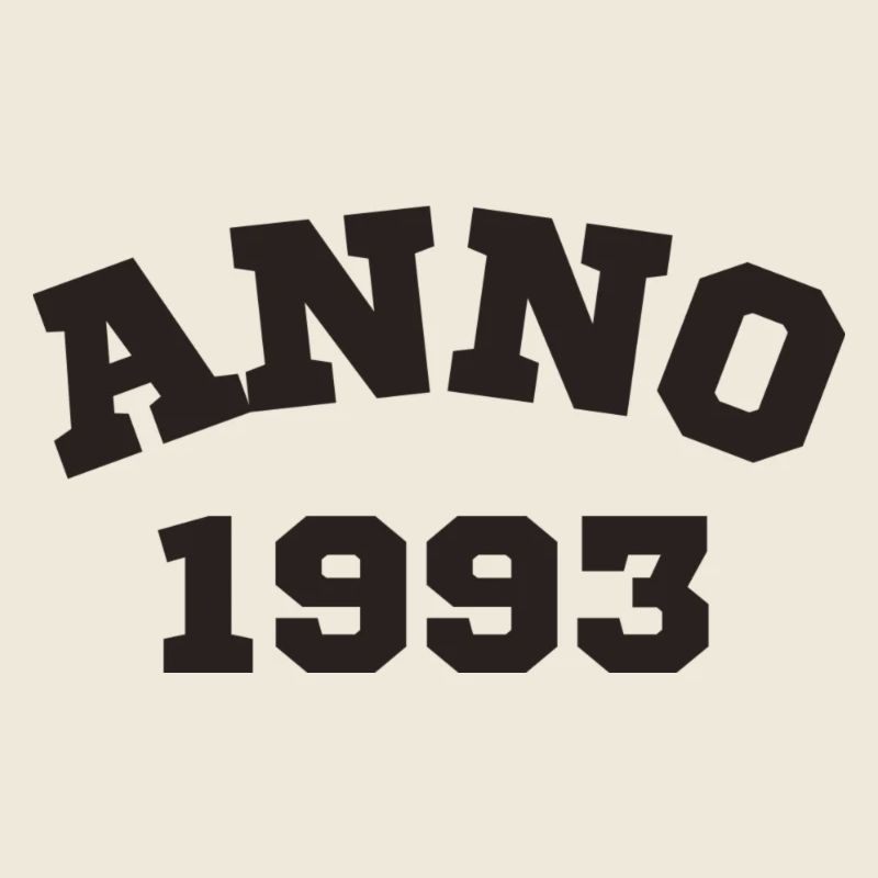 Anno 1993 Anniversaire Année de naissance