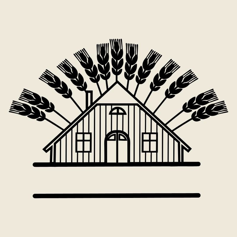 Grenier avec arche à grain