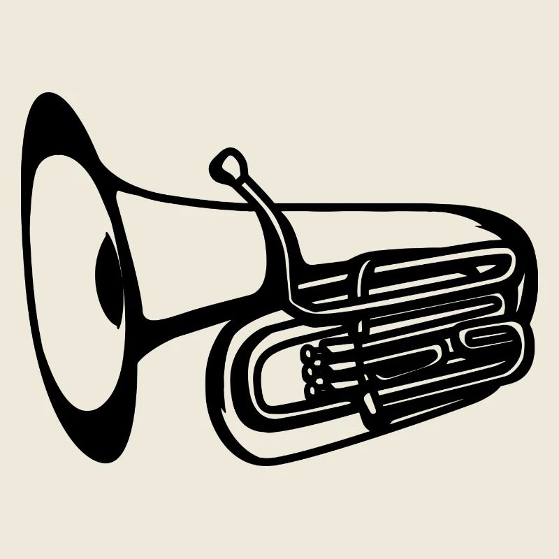 Dessin de tuba