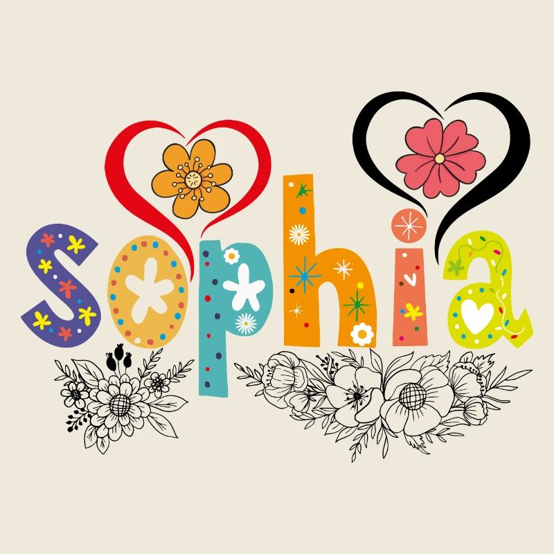 Personalized Sophia Name
