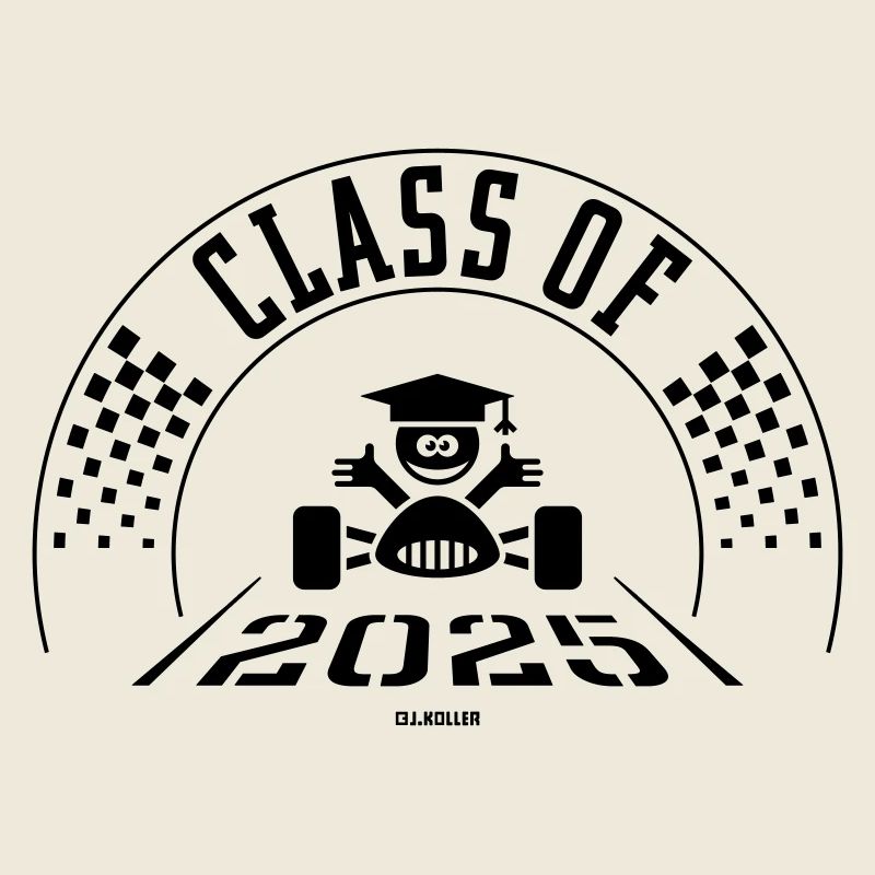 Classe de 2025 (Sortie de l’école / Ligne d’arrivée / Noir)