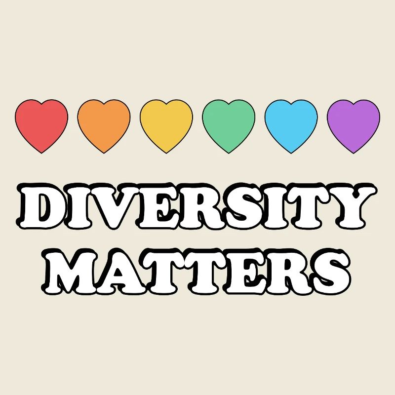 La diversité compte Rainbow Hearts