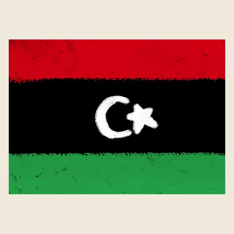 Drapeau de la Libye